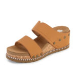 Yellow Box Alamos Cork Wedge Sandal